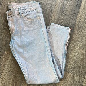 Armani exchange Stylish Light Blue/iridescent Women's Jeans